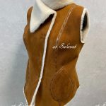 Жилет из итальянской дубленки